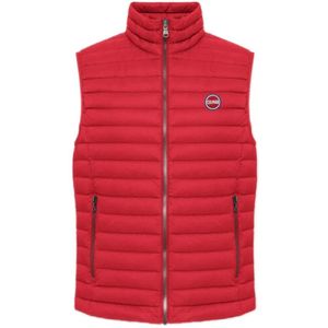 Colmar, Jassen, Heren, Rood, L, Stijlvolle Heren Winter Vest