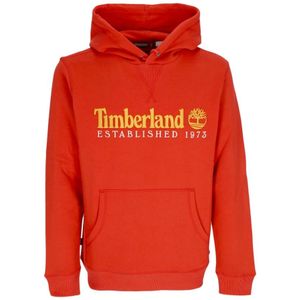 Timberland, Sweatshirts & Hoodies, Heren, Oranje, S, 50ste Verjaardag Aura Oranje Hoodie