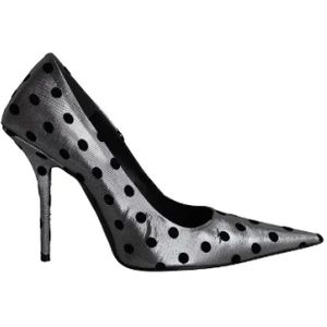 Balenciaga Vintage, Pre-owned, Dames, Grijs, 37 EU, Polyester, Pre-owned Polyester heels