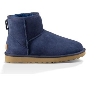 Ugg, Schoenen, Dames, Blauw, 37 EU, Wol, Classic Mini II Boots