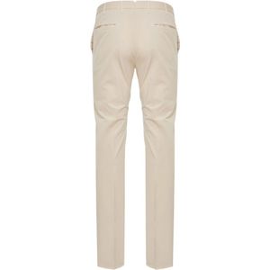 Incotex, Broeken, Heren, Beige, 3Xl, Katoen, Slim-Fit Katoenen Broek