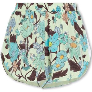 Stella McCartney, Bloemen shorts Groen, Dames, Maat:S