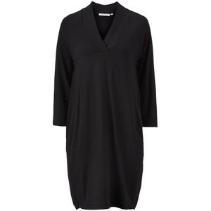 Masai, Kleedjes, Dames, Zwart, 2Xl, Stijlvolle Magritta Tuniek met ¾ Mouwen