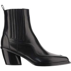 Sartore, Cowboy Boots Zwart, Dames, Maat:39 1/2 EU