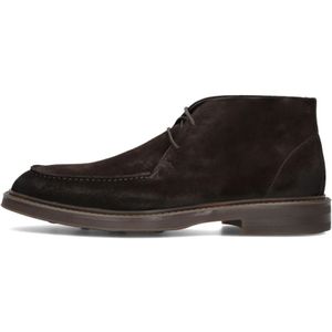 Giorgio, Schoenen, Heren, Bruin, 42 EU, Suède, Bruine Suède Veterschoenen