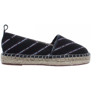 Karl Lagerfeld, Espadrilles Zwart, Dames, Maat:36 EU