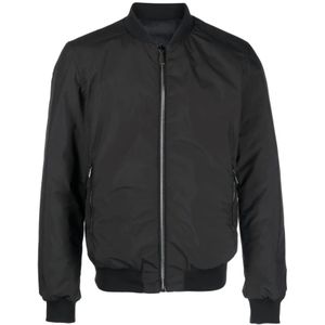 Moorer, Jassen, Heren, Zwart, 5Xl, Polyester, Bomber Jassen