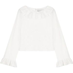 Laurence Bras, Blouses & Shirts, Dames, Wit, M, Katoen, Fred Blouse - Maat: 42