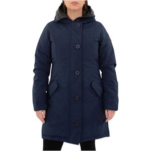 Canada Goose, Mantels, Dames, Blauw, S, Dames Rossclair Parka Blauw