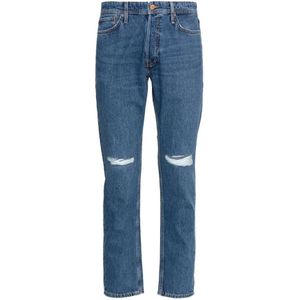 Jack & Jones, Jeans, Heren, Blauw, W30 L34, Katoen, Slim-fit Jeans