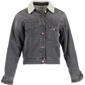 Isabel Marant Pre-owned, Pre-owned, Dames, Grijs, S, Denim, Pre-owned Cotton outerwear