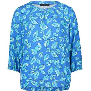 Betty Barclay, Blouses & Shirts, Dames, Blauw, 4Xl, Dierenprint Slip Blouse