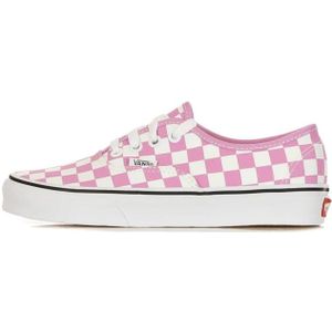 Vans, Schoenen, Dames, Roze, 36 1/2 EU, Geruite Orchidee Lage Sneakers