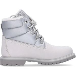 Timberland, Schoenen, Dames, Veelkleurig, 37 EU, Witte Premium Puffer Boot voor Vrouwen