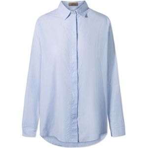 Rue De Tokyo, Blouses & Shirts, Dames, Blauw, XS, Katoen, Shirts
