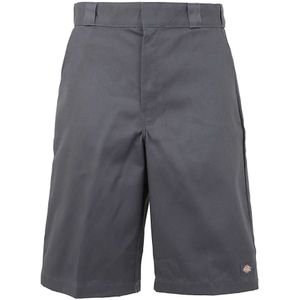 Dickies, Korte broeken, Heren, Grijs, W28, Grijze Shorts met Meerdere Zakken