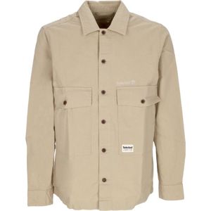 Timberland, Jassen, Heren, Beige, S, Light Jassen