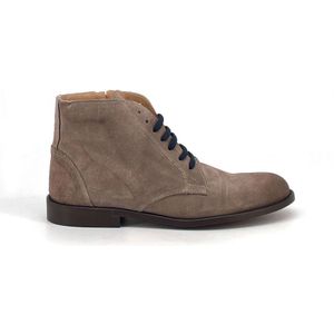 Duca di Morrone, Schoenen, Heren, Bruin, 40 EU, Suède, Grijze Suède Laarzen