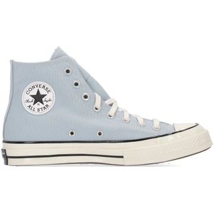 Converse, Schoenen, Heren, Blauw, 40 EU, Blauwe Hi-Top Sneaker met Logo Patch