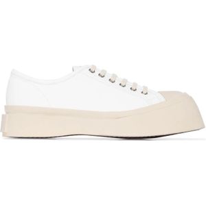Marni, Schoenen, Dames, Wit, 36 EU, Witte Sneakers voor Dames