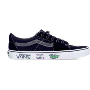 Vans, Schoenen, Heren, Zwart, 44 EU, Suède, Sk 8-low Zwart/Wit Sneaker