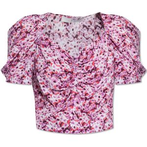Iro, Blouses & Shirts, Dames, Roze, S, Nunila patroon top
