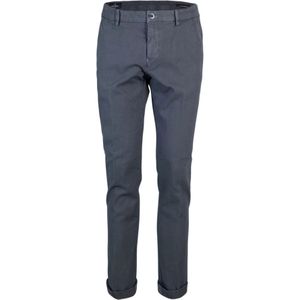 Mason's, Broeken, Heren, Grijs, 2Xl, Slim Fit Grijze Chino Broek