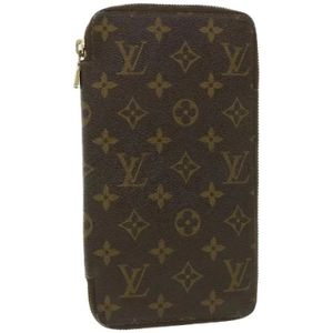 Louis Vuitton Vintage, Pre-owned, Dames, Bruin, ONE Size, Pre-owned Canvas home-office
