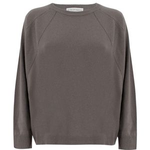 Le Tricot Perugia, Sweatshirts & Hoodies, Dames, Grijs, S, Wol, Sweatshirts