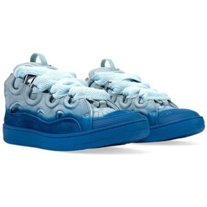 Lanvin, Schoenen, Heren, Blauw, 42 EU, Radical Sneakers