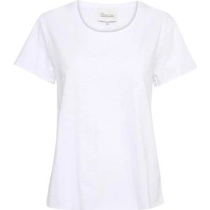 My Essential Wardrobe, Tops, Dames, Wit, M, Katoen, Biologisch Katoenen T-shirt Bright White