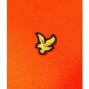 Lyle & Scott, Sweatshirts & Hoodies, Heren, Oranje, S, Katoen, Hoodie