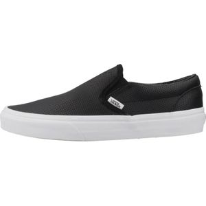 Vans, Schoenen, Heren, Zwart, 38 EU, Klassieke Slip-On Sneakers