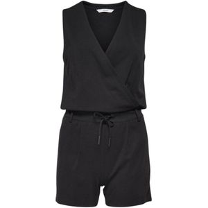Only, Jumpsuits & Playsuits, Dames, Zwart, S, Nylon, Playsuits