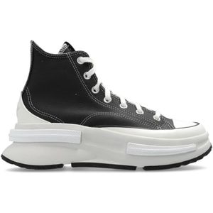 Converse, Schoenen, Dames, Zwart, 38 1/2 EU, Leer, Run Star Legacy CX Hoge platform sneakers