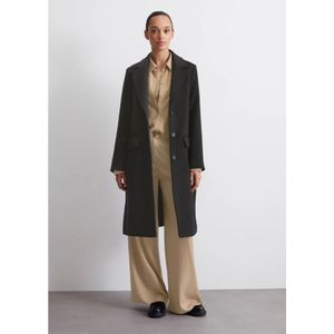 Marc O'Polo, Mantels, Dames, Zwart, L, Wol, Blazer coat regular