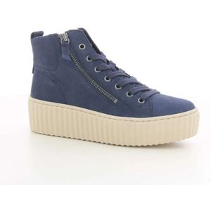 Gabor, Schoenen, Dames, Blauw, 36 EU, Blauwe Damessneakers 33.710