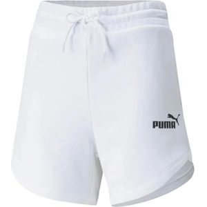 Puma, Korte broeken, Dames, Wit, S, Casual Shorts