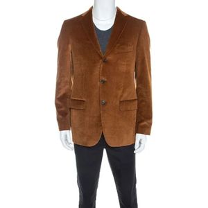 Salvatore Ferragamo Pre-owned, Pre-owned Cotton outerwear Beige, Dames, Maat:L