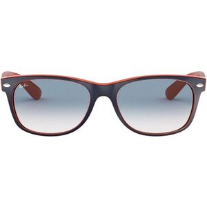 Ray-Ban, Accessoires, Heren, Blauw, 55 MM, Upgrade Your Style with the EW Wayfarer RB 2132 Sungles