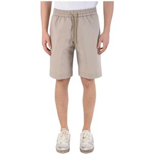 Dondup, Korte broeken, Heren, Beige, W38, Katoen, Casual Shorts