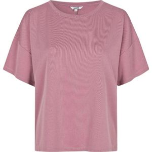 mbyM, Tops, Dames, Roze, S, Polyester, Roze Basic T-shirt Pinto