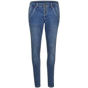 Cream, Jeans, Dames, Blauw, W25, Katoen, Skinny Jeans