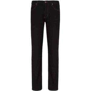 Emporio Armani, Slim-fit Jeans Blauw, Heren, Maat:W36 L30