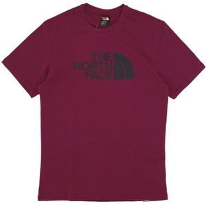 The North Face, Easy Tee Boysenberry Streetwear Shirt Paars, Heren, Maat:L