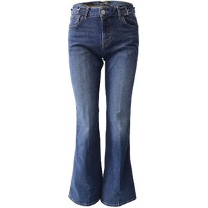 Maje, Cotton jeans Blauw, Dames, Maat:M