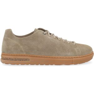 Birkenstock, Schoenen, Heren, Beige, 44 EU, Suède, Beige Suede Low Decon Sneaker