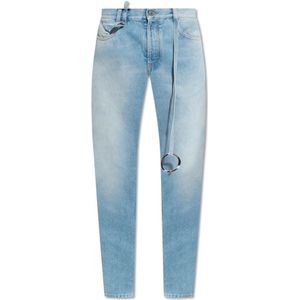 The Attico, Jeans, Dames, Blauw, W26, Versleten jeans