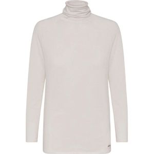 Kiton, Luxe Kasjmier Coltrui Wit, Dames, Maat:S