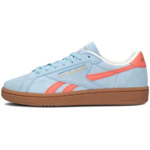 Reebok, Schoenen, Dames, Blauw, 39 EU, Suède, Blauwe Suède Lage Sneakers